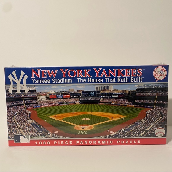 MasterPieces MLB New York Yankees Stadium Panoramic Puzzle 1000 Piece NEW Sealed - Picture 7 of 12